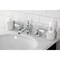 Kingston Brass KC7061PL Widespread Bathroom Faucet with Brass Pop-Up, Polished Chrome KC7061PL - alternate 2